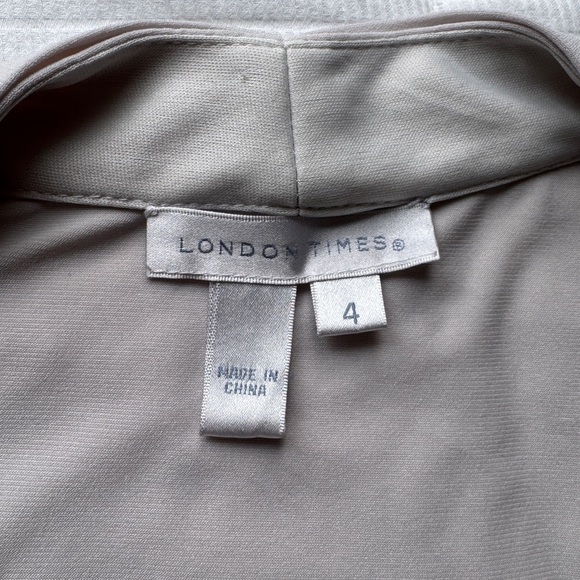 London Times black and grey corporate chic bodycon dress - Picture 6 of 7